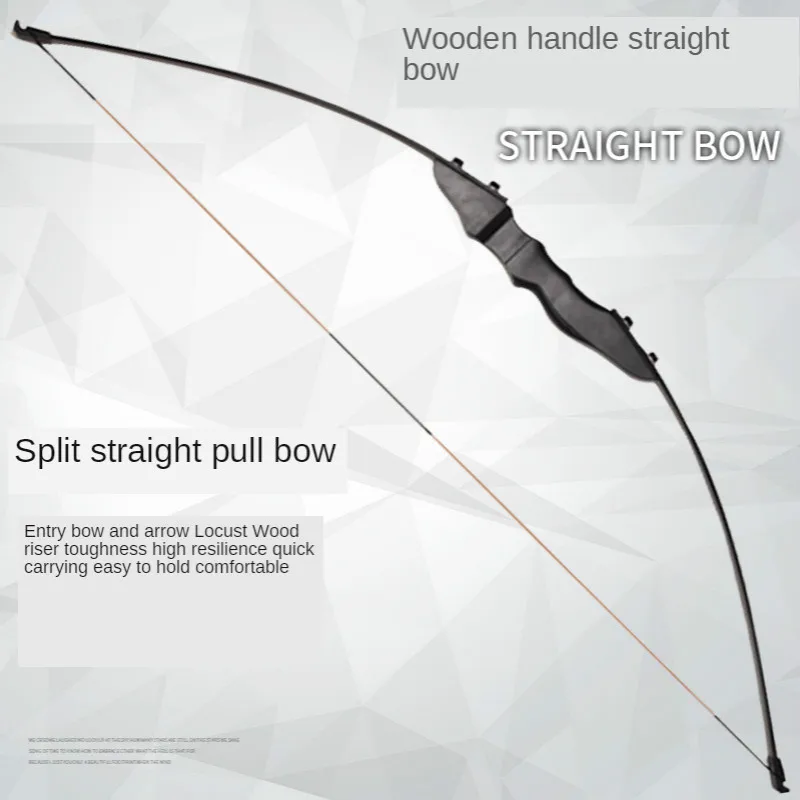 Bow and arrow archery scenic wooden handle straight draw bow entry glass fiber split recurve equipment
Bow and arrow archery scenic wooden handle straight draw bow entry glass fiber split recurve equipment