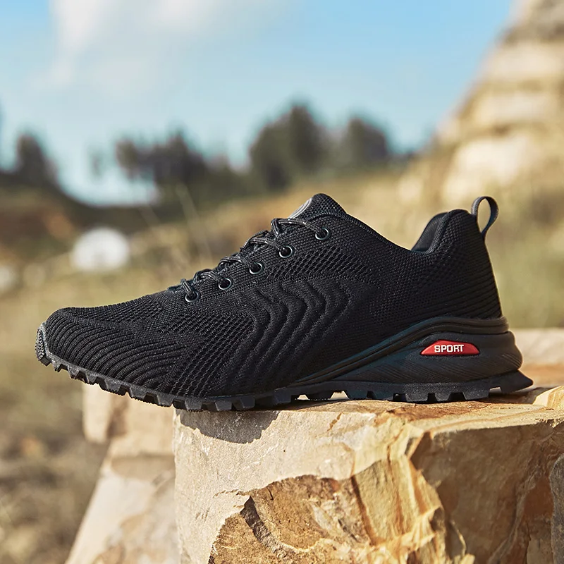 Big Size 39-50 Outdoor Shoes Fashion Breathable Hiking Shoes Men Brand Sneakers New Arrival Knit Walking Shoes Soft Men Trainers
Big Size 39-50 Outdoor Shoes Fashion Breathable Hiking Shoes Men Brand Sneakers New Arrival Knit Walking Shoes Soft Men Trainers