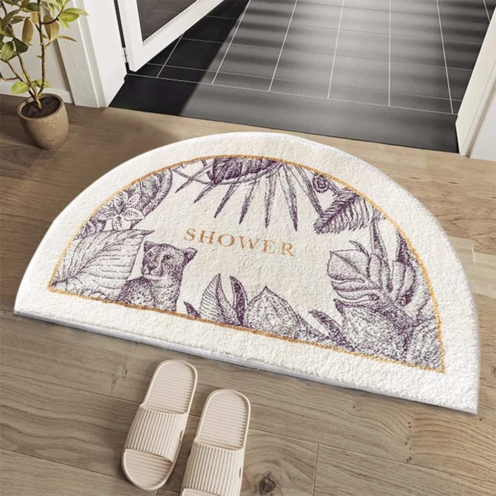 1pc Bathroom Anti-Slip Mat Semicircle Home Nordic Bathroom Mats Entrance Toilet Polyester Fiber Floor Mats Absorbent Floor Mats
1pc Bathroom Anti-Slip Mat Semicircle Home Nordic Bathroom Mats Entrance Toilet Polyester Fiber Floor Mats Absorbent Floor Mats