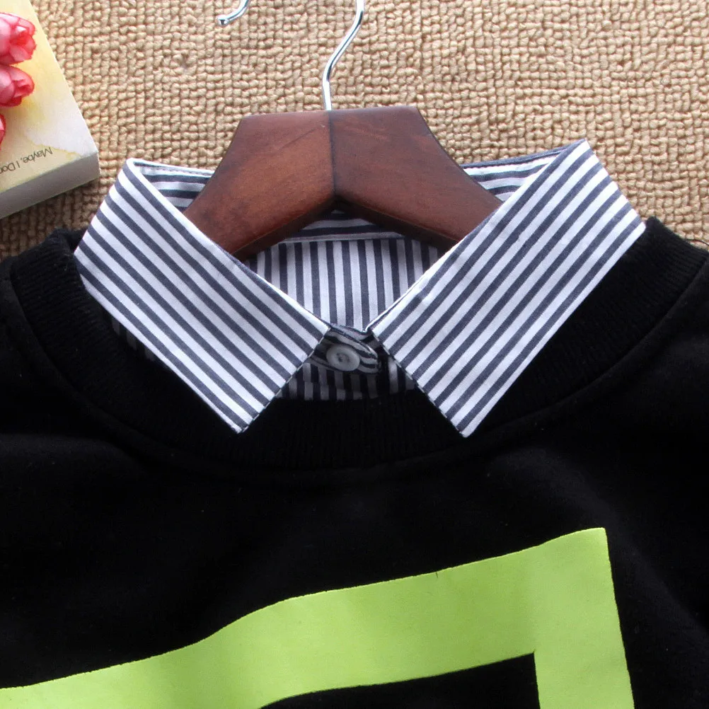 Blouse False Collar Stand Shirt Stripe Detachable Collar Shirts Women Formal Dress Wholesale
Blouse False Collar Stand Shirt Stripe Detachable Collar Shirts Women Formal Dress Wholesale