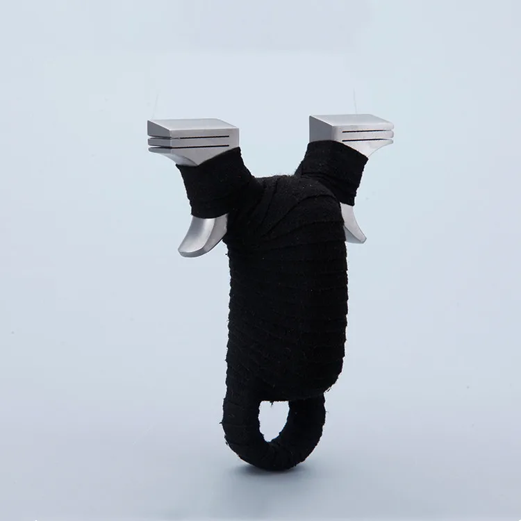 Stainless steel slingshot with powerful hunting slingshot and rubber band for accurate outdoor shooting
Stainless steel slingshot with powerful hunting slingshot and rubber band for accurate outdoor shooting
