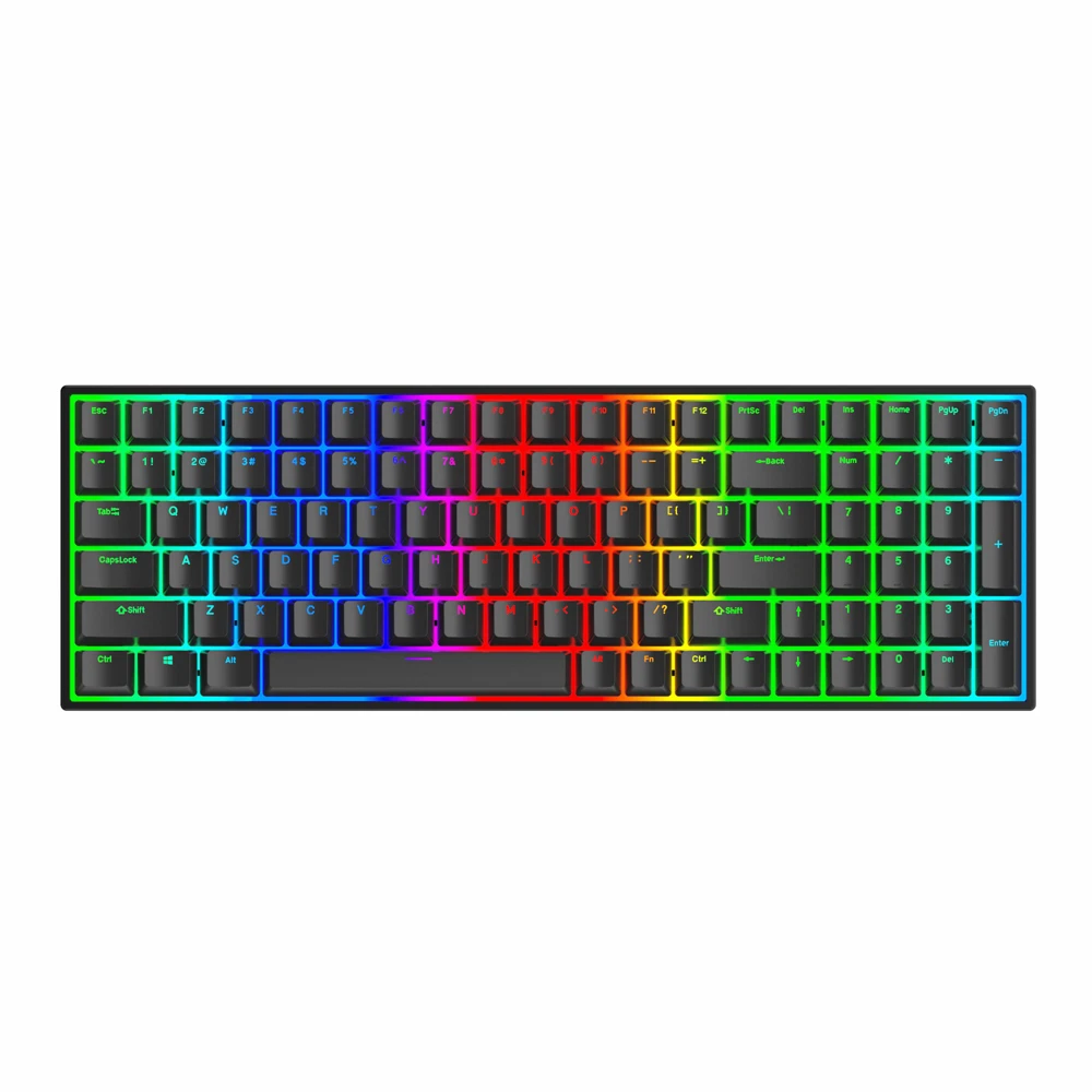 MXRSKEY 96U 96 key dual mode Bluetooth 5.0 Mechanical Keyboard Kit lighting effect RGB switch led type c software macro
MXRSKEY 96U 96 key dual mode Bluetooth 5.0 Mechanical Keyboard Kit lighting effect RGB switch led type c software macro