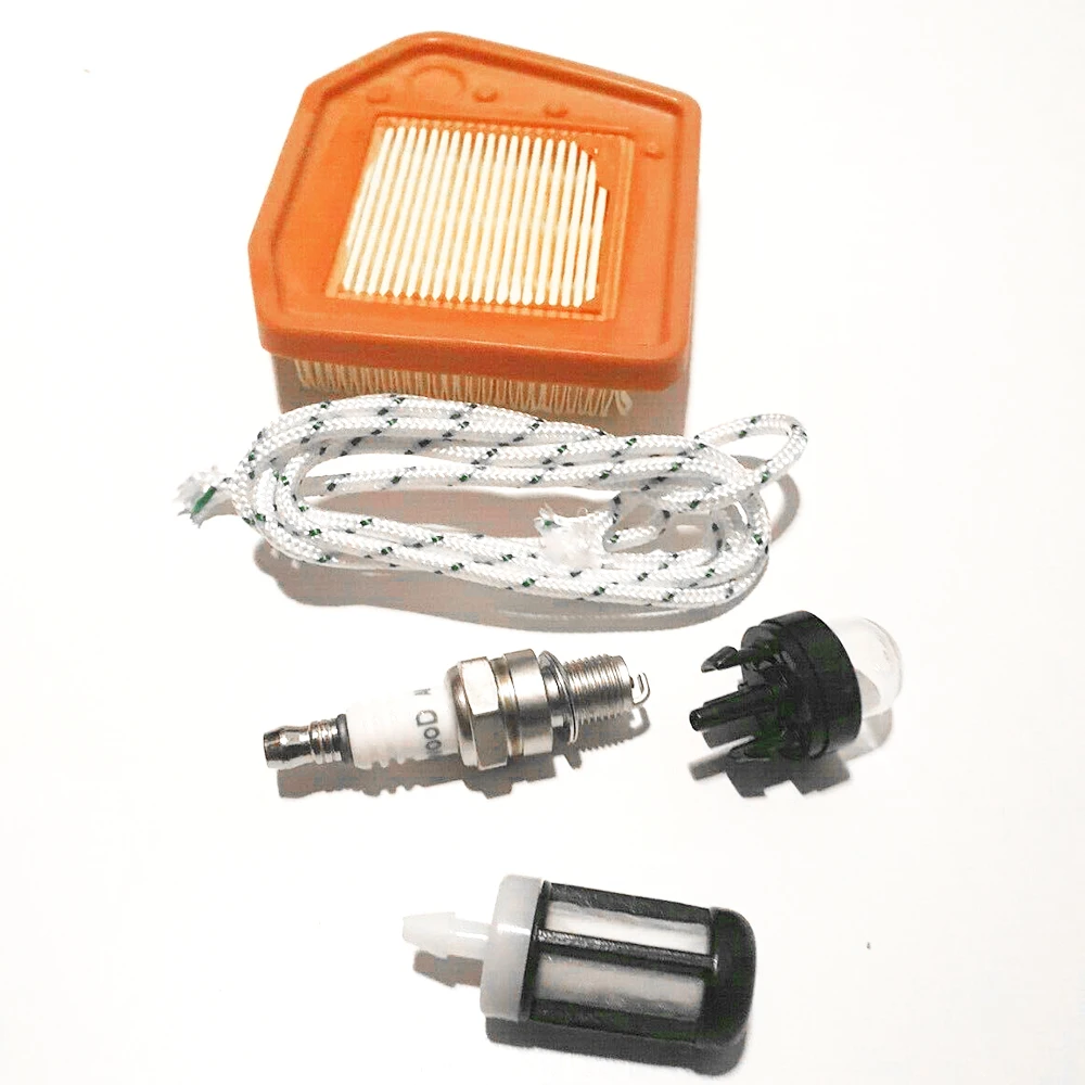 5Pcs Air Filter Spark Plug Kit Fitment: For STIHL FS240 FS310 FS360 FS410 FS460 Strimmers Part Trimmer Mower Accessories
5Pcs Air Filter Spark Plug Kit Fitment: For STIHL FS240 FS310 FS360 FS410 FS460 Strimmers Part Trimmer Mower Accessories