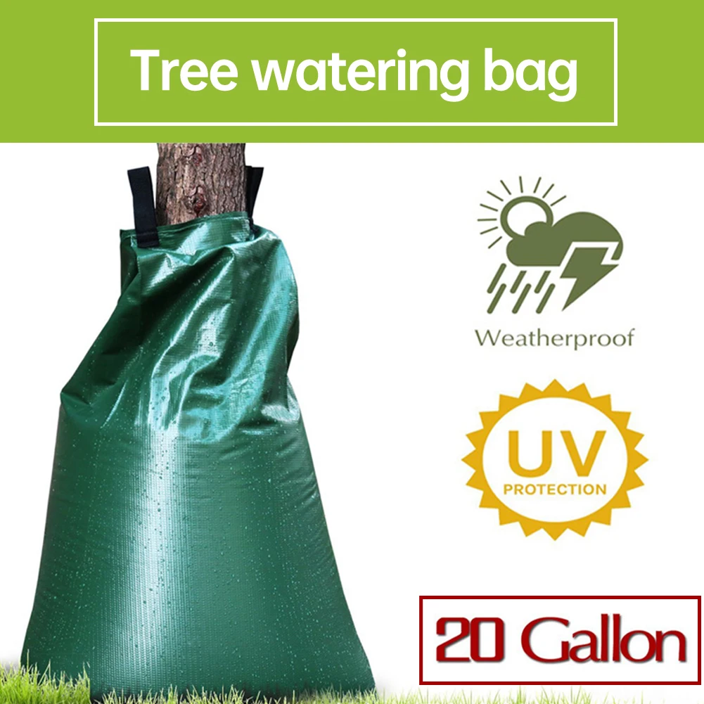 20 Gallon Tree Watering Bag Automatic PVC Drip Irrigation Water Pouch Slow Release Bag With Zipper Plants Drip Irrigation Bags
20 Gallon Tree Watering Bag Automatic PVC Drip Irrigation Water Pouch Slow Release Bag With Zipper Plants Drip Irrigation Bags