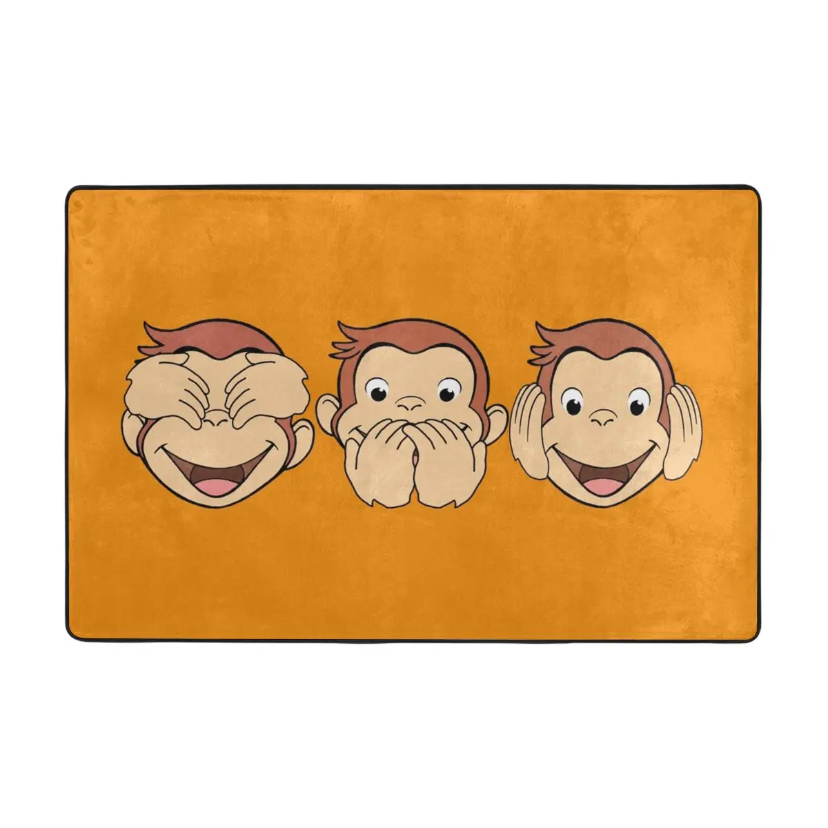Curious George Doormat Carpet Mat Rug Polyester Non-Slip Floor Decor Bath Bathroom Kitchen Living Room 60x90
Curious George Doormat Carpet Mat Rug Polyester Non-Slip Floor Decor Bath Bathroom Kitchen Living Room 60x90
