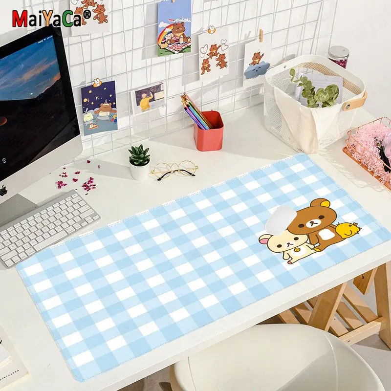 MaiYaCa Cute Rilakkuma Bear Simple Design Mouse Durable Desktop Mousepad Size for CSGO Game Player Desktop PC Computer Laptop
MaiYaCa Cute Rilakkuma Bear Simple Design Mouse Durable Desktop Mousepad Size for CSGO Game Player Desktop PC Computer Laptop