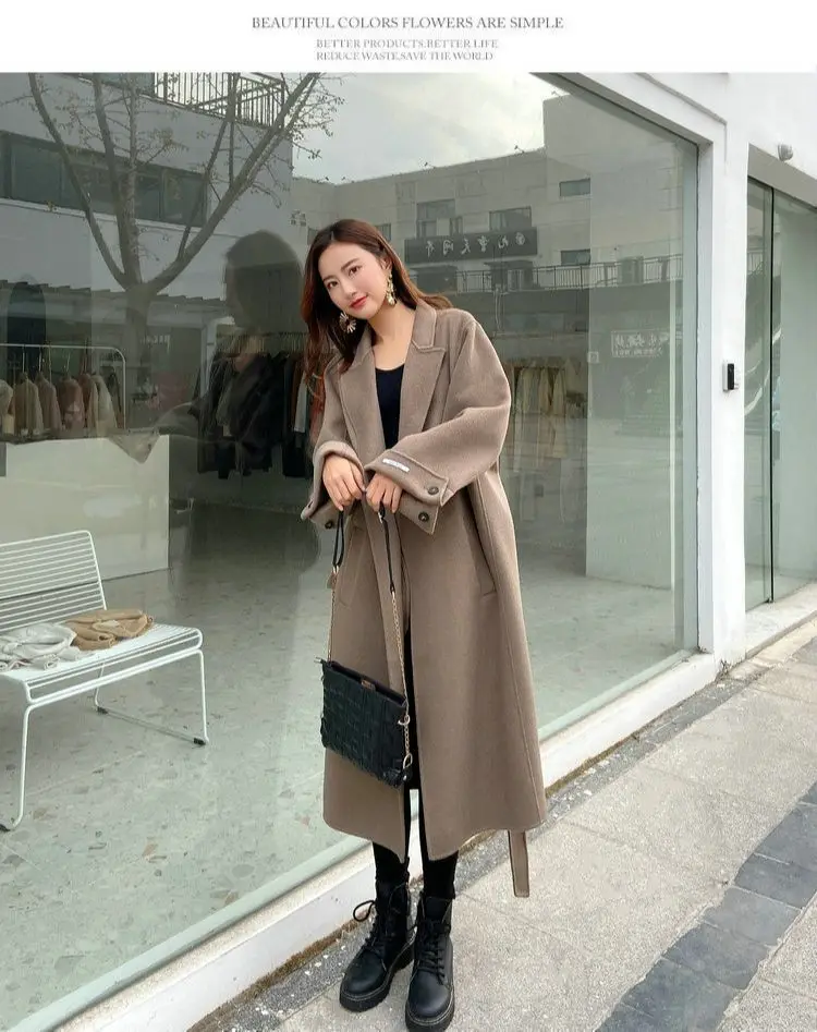 double-sided cashmere coat women 2020 double-faced wool coat winter woolen coat womens wool coat double sided wool coat woollen
double-sided cashmere coat women 2020 double-faced wool coat winter woolen coat womens wool coat double sided wool coat woollen