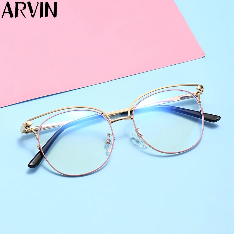 Metal Glasses Frame Women Cat Eye Myopia Computer Optics Eyeglasses Frame 2020 Lady Stylish Prescription Eyewear High Quality
Metal Glasses Frame Women Cat Eye Myopia Computer Optics Eyeglasses Frame 2020 Lady Stylish Prescription Eyewear High Quality