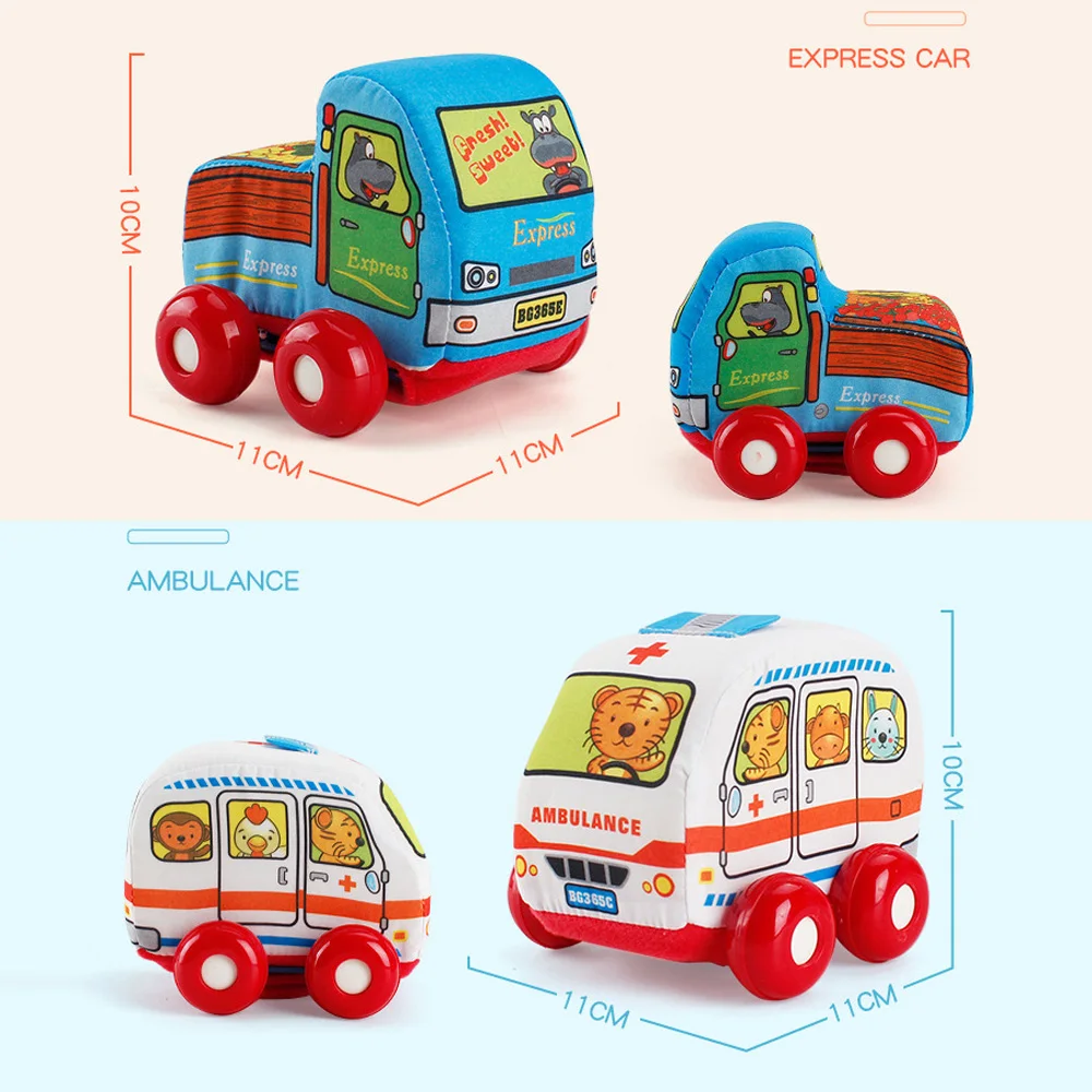 Baby Cartoon Cloth Car Art Toy Car Filling Cotton Removable Police Car Ambulance Children Sliding Cloth Car Toy
Baby Cartoon Cloth Car Art Toy Car Filling Cotton Removable Police Car Ambulance Children Sliding Cloth Car Toy