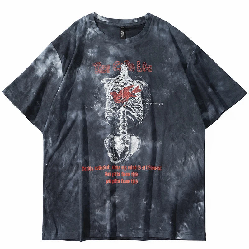 Men Harajuku Hip Hop Oversize T Shirt 2021 Dark Style Skeleton Letter Print T-Shirt Streetwear Short Sleeve Tshirt Cotton Loose
Men Harajuku Hip Hop Oversize T Shirt 2021 Dark Style Skeleton Letter Print T-Shirt Streetwear Short Sleeve Tshirt Cotton Loose
