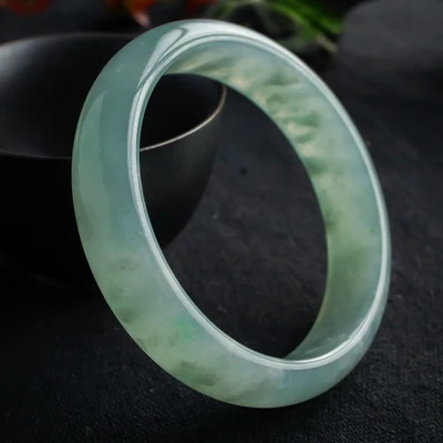 zheru jewelry natural Burmese jadeite 54-64mm light blue bracelet elegant princess jewelry send mother to girlfriend
zheru jewelry natural Burmese jadeite 54-64mm light blue bracelet elegant princess jewelry send mother to girlfriend