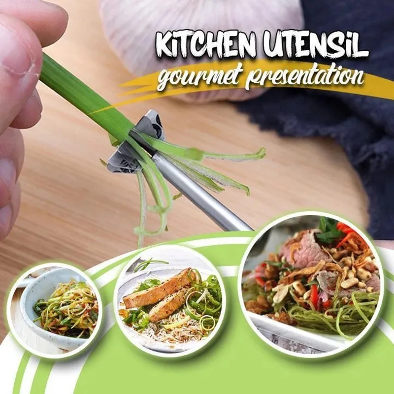 Stainless Steel Plum Blossom Onion Cutter Green Scallion Chopper Mini Slicer Multi-Function Vegetable Separator Vietnam Tool
Stainless Steel Plum Blossom Onion Cutter Green Scallion Chopper Mini Slicer Multi-Function Vegetable Separator Vietnam Tool