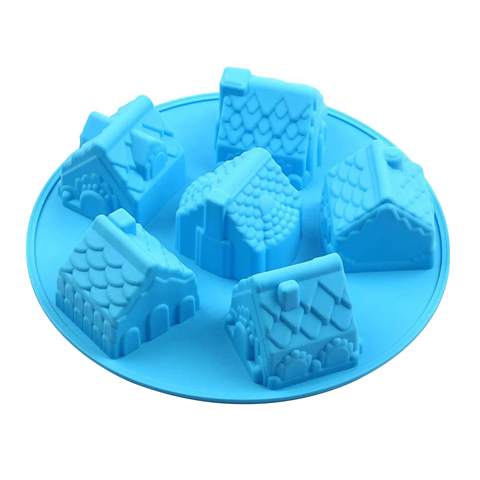 Christmas 3D Castle Shape Cake Silicone Mold Chocolate Pastry Molds Pudding Mould Cake Decoration DIY Baking Tools Approving
Christmas 3D Castle Shape Cake Silicone Mold Chocolate Pastry Molds Pudding Mould Cake Decoration DIY Baking Tools Approving