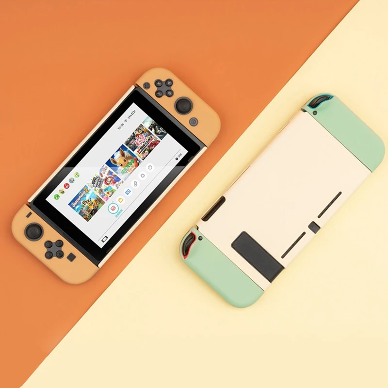 Подходит для корпуса переключателя Nintendo Switch, аксессуары, разделенный Жесткий Чехол, защитный чехол с защитой от падения, контроллер Joy-Con
Подходит для корпуса переключателя Nintendo Switch, аксессуары, разделенный Жесткий Чехол, защитный чехол с защитой от падения, контроллер Joy-Con