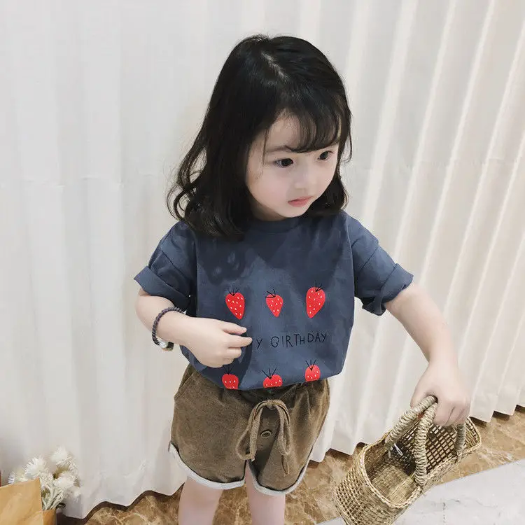 VIDMID Girls' baby casual shorts sports summer new elastic waist fashion all-match outer pants trend P4469
VIDMID Girls' baby casual shorts sports summer new elastic waist fashion all-match outer pants trend P4469