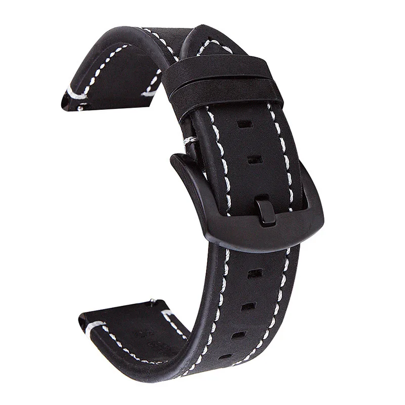 5 Pieces Watch Accessories Explosive Genuine Leather Strap Retro Full Leather Strap Yellow Black Watchband GearS3 
5 Pieces Watch Accessories Explosive Genuine Leather Strap Retro Full Leather Strap Yellow Black Watchband GearS3