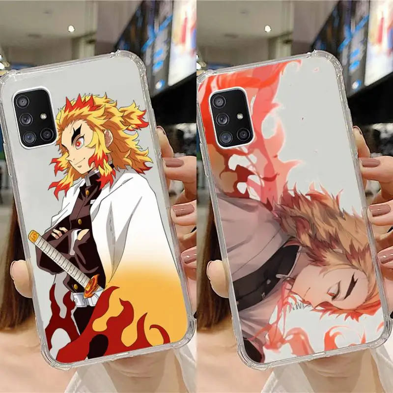 Kyojuro Rengoku anime Phone Case Transparent For Samsung Note A 7 8 9 10 20 50 51 71 90 20 11 81 e LITE Ultra PRO
Kyojuro Rengoku anime Phone Case Transparent For Samsung Note A 7 8 9 10 20 50 51 71 90 20 11 81 e LITE Ultra PRO