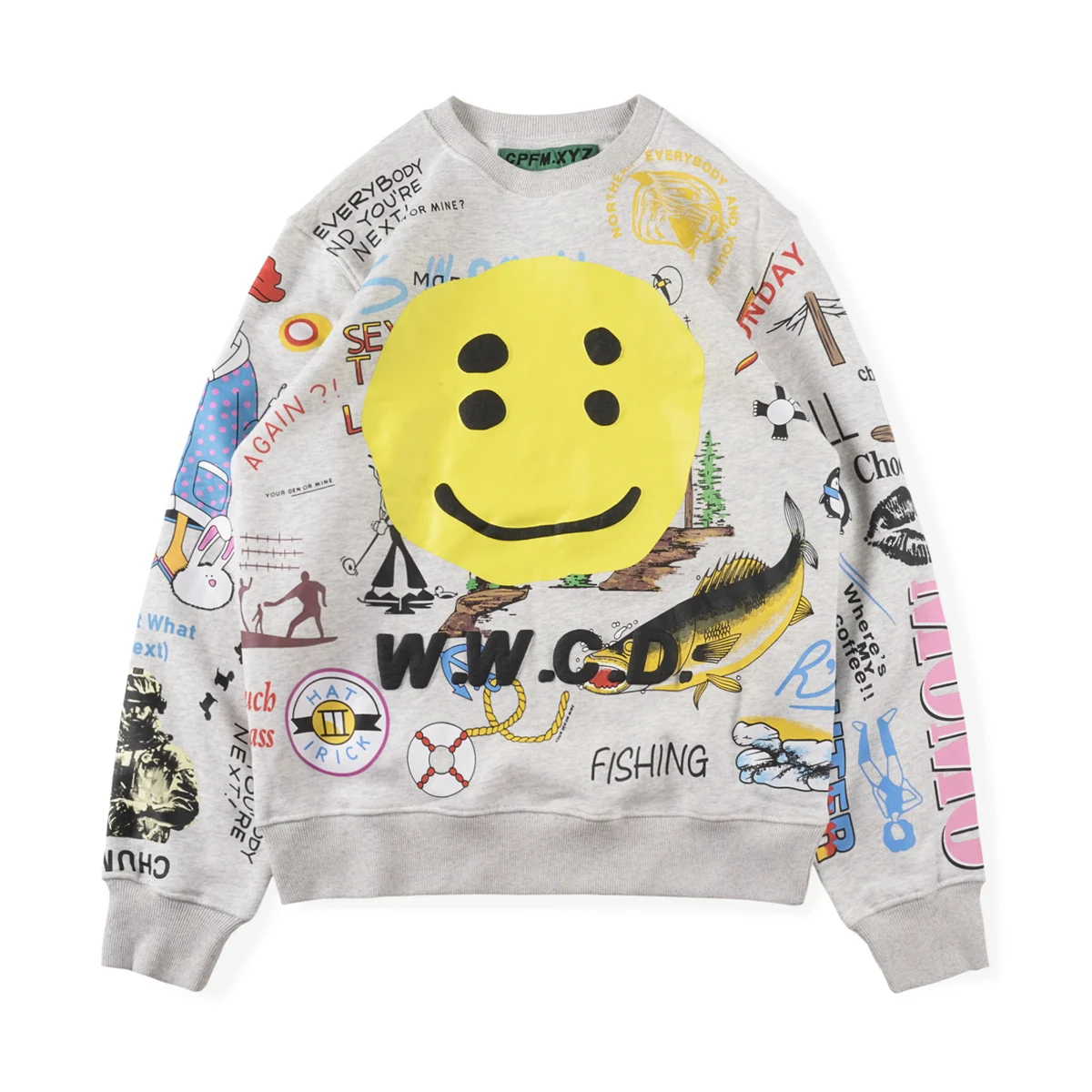 KANYE WEST Hoodie CPFM.XYZ W.W.C.D. Three-Dimensional Multi-Element Hip Hop KANYE Lining Plus Velvet Loose Fleece Hoodie
KANYE WEST Hoodie CPFM.XYZ W.W.C.D. Three-Dimensional Multi-Element Hip Hop KANYE Lining Plus Velvet Loose Fleece Hoodie