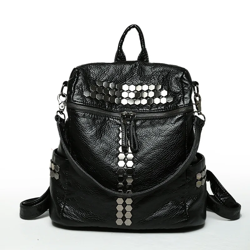 Han Edition Of PU lady's Backpack New Boom Was Washed Skin Hand The Bill Of Lading Shoulder Handpouch Institute Wind Pouch Backp
Han Edition Of PU lady's Backpack New Boom Was Washed Skin Hand The Bill Of Lading Shoulder Handpouch Institute Wind Pouch Backp