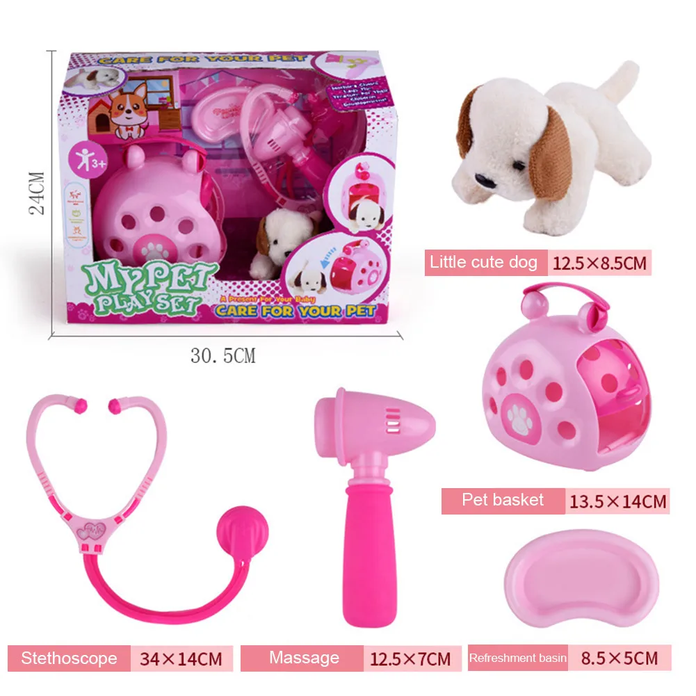 Kids Simulation Plush Dog Toy Set Cute Walking Dog House Care For Pets Toys Gifts BM88
Kids Simulation Plush Dog Toy Set Cute Walking Dog House Care For Pets Toys Gifts BM88