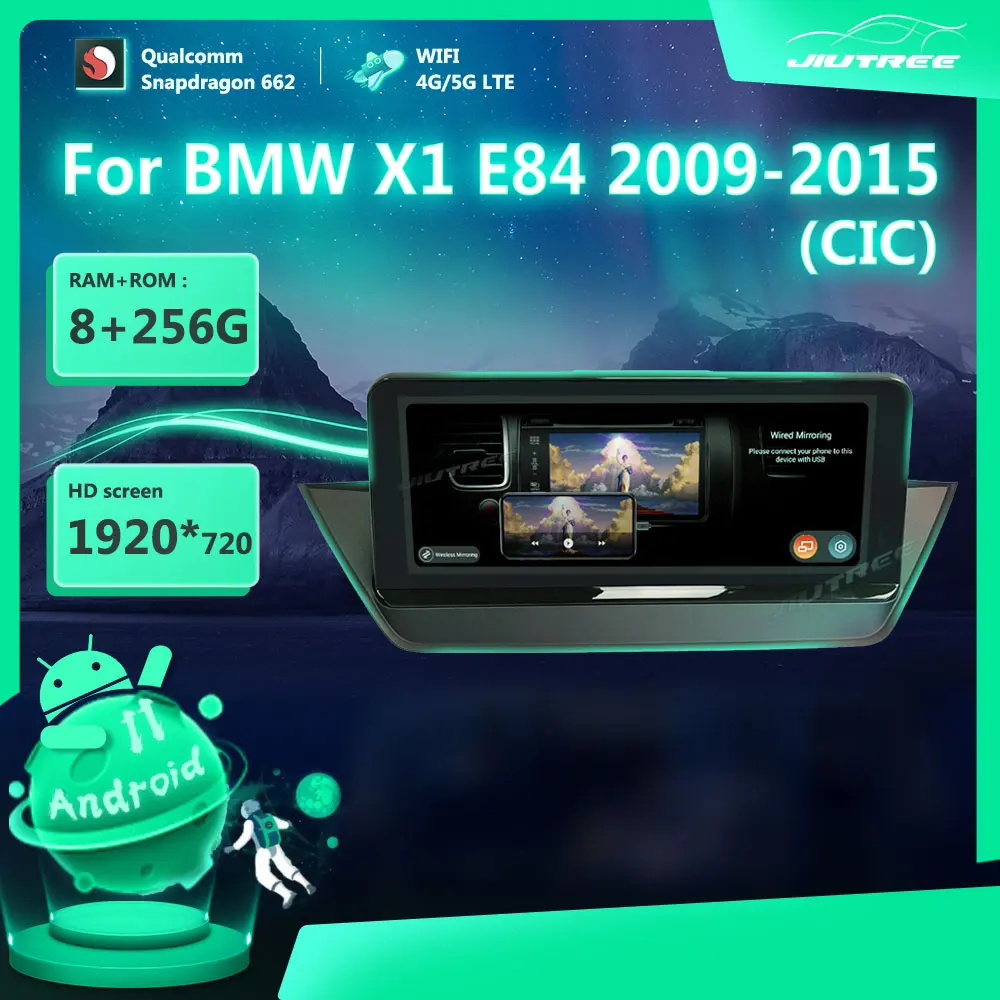 12.3 Inch 256G Android 11.0 Car Radio For BMW X1 E84 2009-2015 CIC System GPS Navigation Multimedia Player Stereo Reciver
12.3 Inch 256G Android 11.0 Car Radio For BMW X1 E84 2009-2015 CIC System GPS Navigation Multimedia Player Stereo Reciver