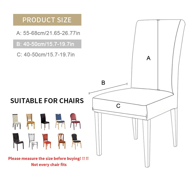 Multicolor Chair Cover Solid ColorWaterproof Office Thick Removable High Back Desk Seat Protector Cushion Covers Home Hotel
Multicolor Chair Cover Solid ColorWaterproof Office Thick Removable High Back Desk Seat Protector Cushion Covers Home Hotel