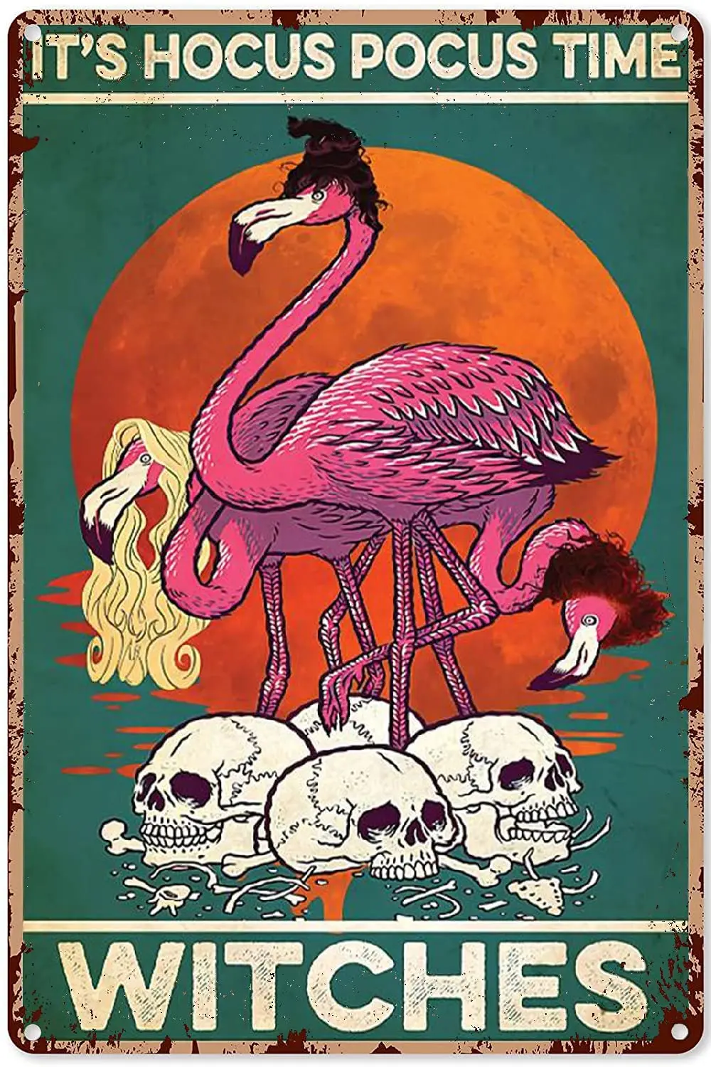 Flamingo Metal Yard Sign Flamingo It'S Hocus Pocus Time Witches Poster,Flamingo Wall Art Metal Metal Sign 12x8 inch
Flamingo Metal Yard Sign Flamingo It'S Hocus Pocus Time Witches Poster,Flamingo Wall Art Metal Metal Sign 12x8 inch