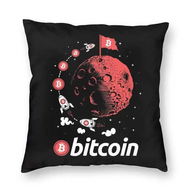 Bitcoin To The Moon Cushion Cover 45x45cm Home Decor Print Cryptocurrency Blockchain BTC Digital Currency Throw Pillow for Car
Bitcoin To The Moon Cushion Cover 45x45cm Home Decor Print Cryptocurrency Blockchain BTC Digital Currency Throw Pillow for Car