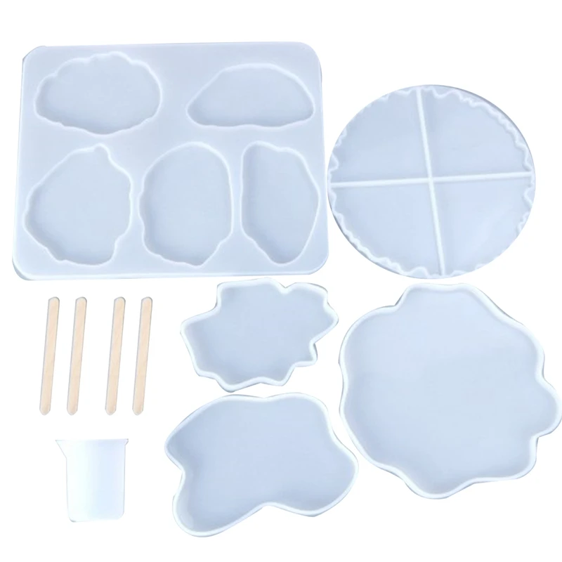 1 Set Crystal Epoxy Resin Mold Coaster Casting Silicone Mould DIY Crafts Jewelry Making Tools
1 Set Crystal Epoxy Resin Mold Coaster Casting Silicone Mould DIY Crafts Jewelry Making Tools