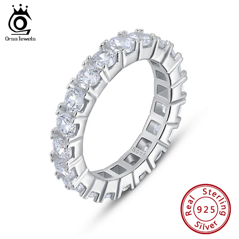 ORSA JEWELS Newest Zircon Stunning Women Thin Ring Sterling Silver Dating Party Authentic 925 Rings Fashion Fine Jewelry SR205
ORSA JEWELS Newest Zircon Stunning Women Thin Ring Sterling Silver Dating Party Authentic 925 Rings Fashion Fine Jewelry SR205