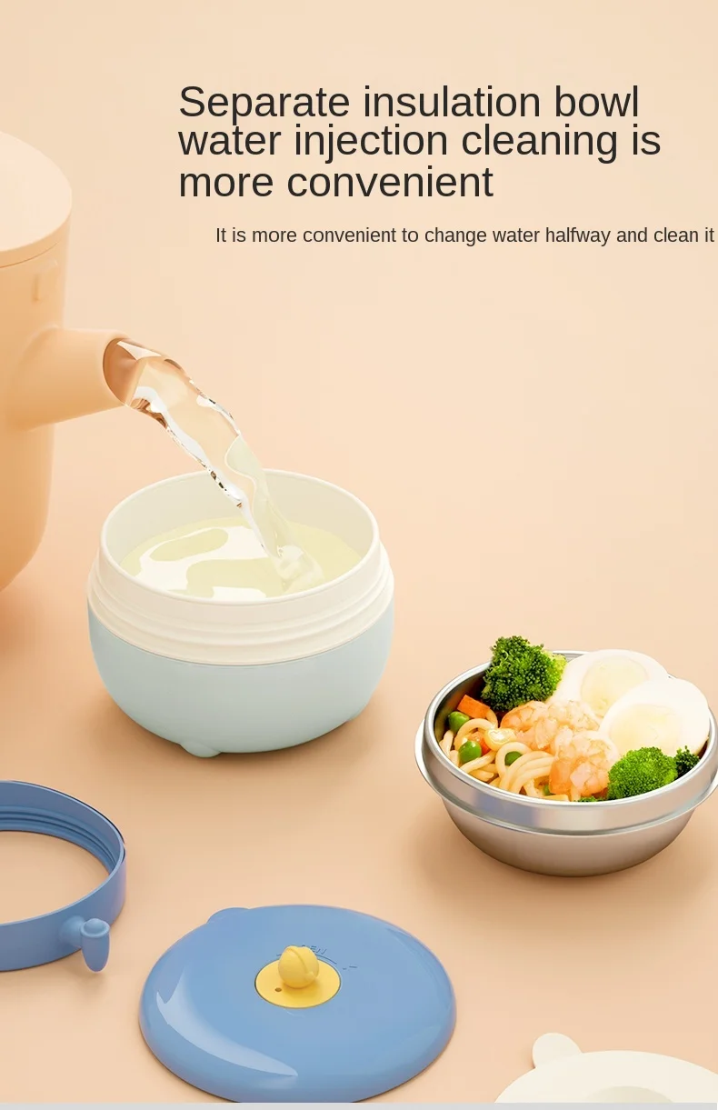 Cy Baby Water Injection Thermal Insulation Bowl Infant Special Solid Food Bowl Anti-Scald Anti-Fall Suit
Cy Baby Water Injection Thermal Insulation Bowl Infant Special Solid Food Bowl Anti-Scald Anti-Fall Suit