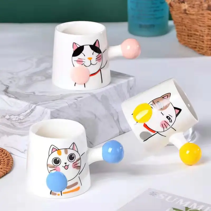 2022 Creative Personality Ceramic Mug Trend Milk Couple Handgrip Water Bottle Household Coffee Cup To Go Cartoon Breakfast Cups
2022 Creative Personality Ceramic Mug Trend Milk Couple Handgrip Water Bottle Household Coffee Cup To Go Cartoon Breakfast Cups