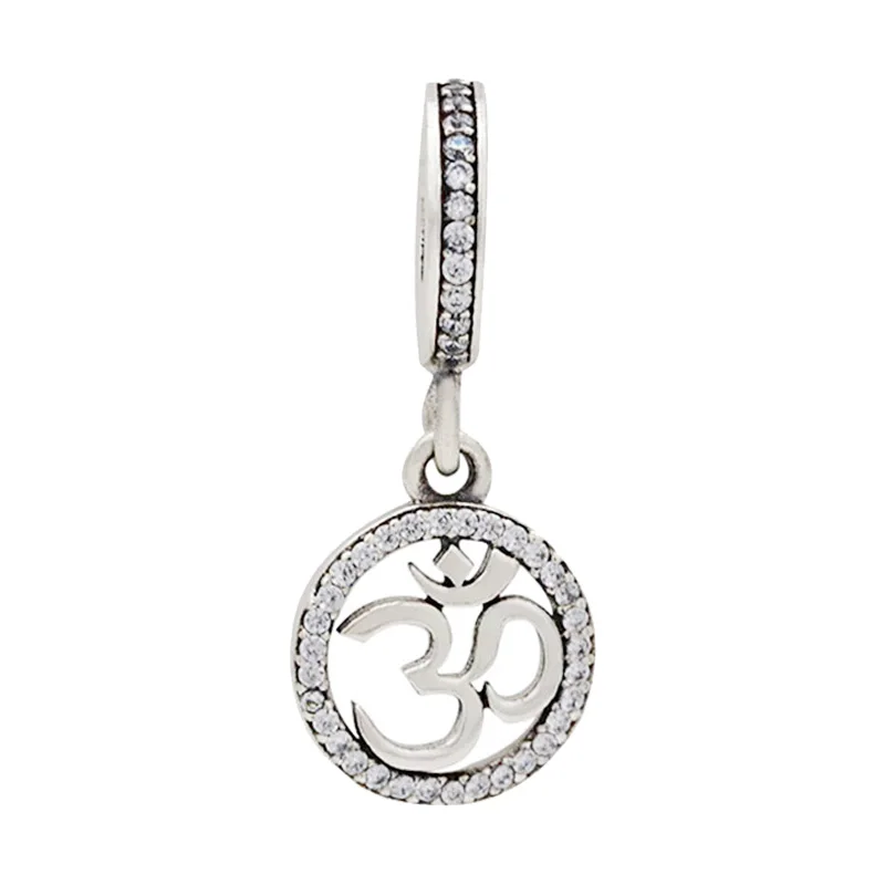925 Sterling Silver Charm New Om Symbol Swing Charm Pendant Fit Pandora Women Bracelet & Necklace Diy Jewelry
925 Sterling Silver Charm New Om Symbol Swing Charm Pendant Fit Pandora Women Bracelet & Necklace Diy Jewelry