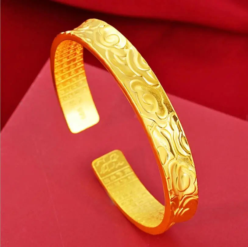 New cuff 24K Gold Bangles Ethiopian Fashion Gold opening Bangles For Women African Bride Wedding Bracelet Jewelry Gifts
New cuff 24K Gold Bangles Ethiopian Fashion Gold opening Bangles For Women African Bride Wedding Bracelet Jewelry Gifts