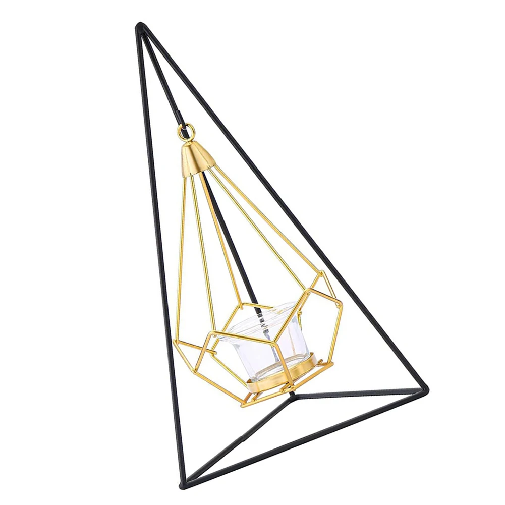 Vintage Geometric Candle Holder Triangle Shaped Metal Tealight Candle Stand Hollow Candlestick Holder Home Desktop Ornament
Vintage Geometric Candle Holder Triangle Shaped Metal Tealight Candle Stand Hollow Candlestick Holder Home Desktop Ornament