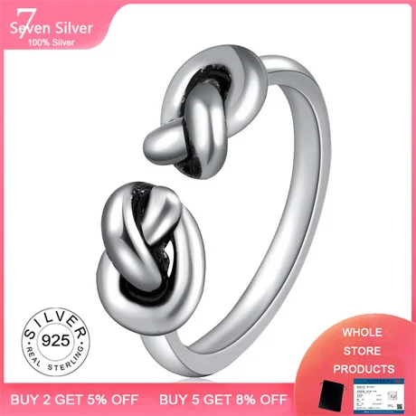 925 Sterling Silver Rings for Women knots Geometric 925 sterling Silver Wedding Fine Jewelry Minimalist with certification
925 Sterling Silver Rings for Women knots Geometric 925 sterling Silver Wedding Fine Jewelry Minimalist with certification