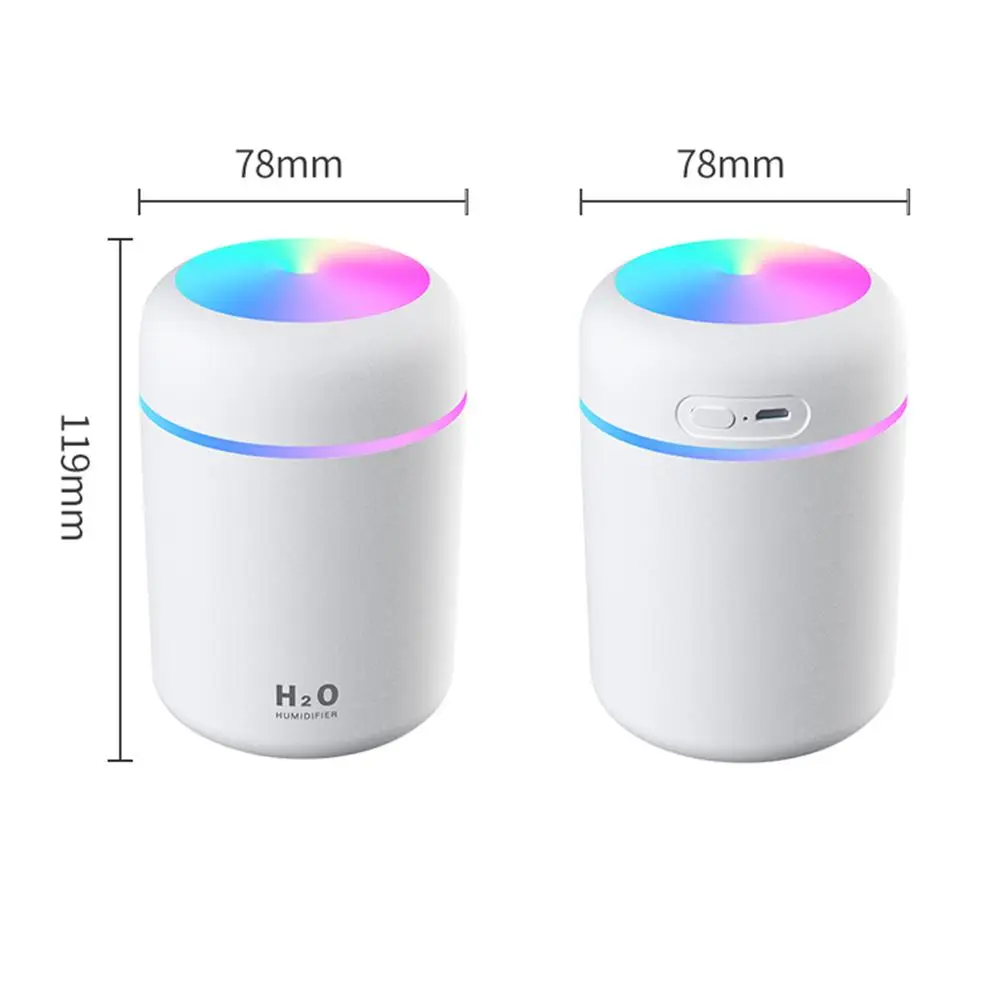 300ml Air Humidifier USB Ultrasonic Aroma Essential Oil Diffuser Romantic Soft Light Humidifier Mini Cool Mist Maker Purifier
300ml Air Humidifier USB Ultrasonic Aroma Essential Oil Diffuser Romantic Soft Light Humidifier Mini Cool Mist Maker Purifier