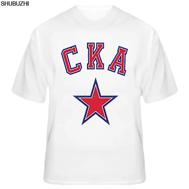 KHL CKA Мужская футболка с логотипом русской хоккейной команды новая модная унисекс