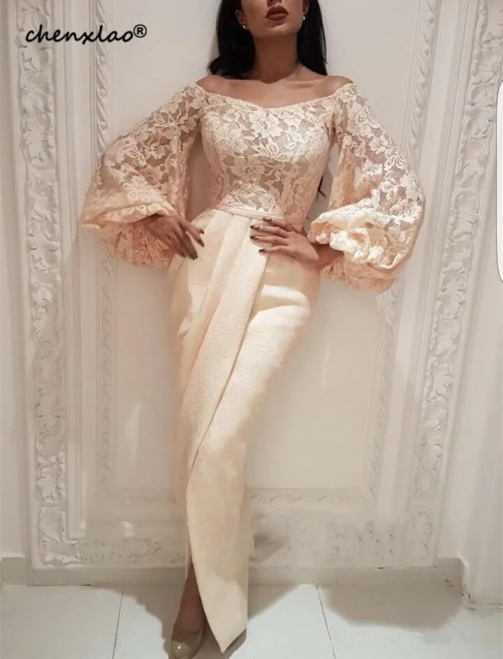 Plus Size Muslim Evening Dresses Mermaid Long Sleeves Lace Slit Islamic Dubai Saudi Arabic Long Evening Gown Prom Dress
Plus Size Muslim Evening Dresses Mermaid Long Sleeves Lace Slit Islamic Dubai Saudi Arabic Long Evening Gown Prom Dress