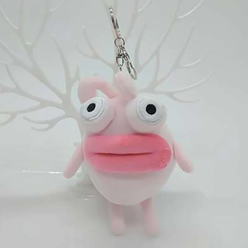 Lateefah Original Kawaii Sausage Mouth Doll Bag Ornament Car Keychain Ugly Cute Plush Doll Couple Fluffy Key chain
Lateefah Original Kawaii Sausage Mouth Doll Bag Ornament Car Keychain Ugly Cute Plush Doll Couple Fluffy Key chain