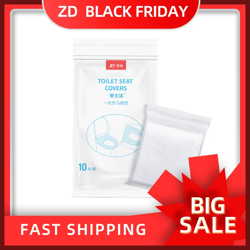 ZHENDE 10PCS/BAG Disposable Toilet Seat Cover Travel Camping Toilet Seat Pad Maternity Toilet Cover Waterproof Portable Safety
ZHENDE 10PCS/BAG Disposable Toilet Seat Cover Travel Camping Toilet Seat Pad Maternity Toilet Cover Waterproof Portable Safety