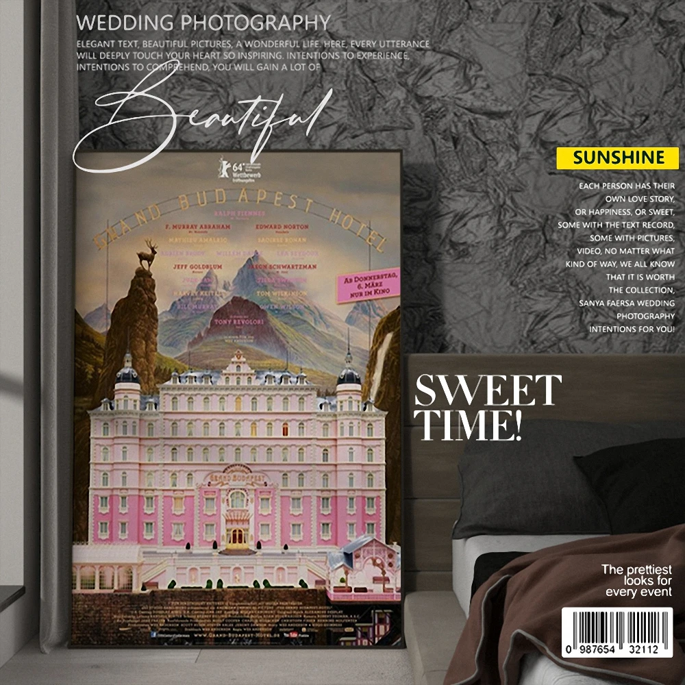 Building Landscape Wall Art Picture Print Canvas Painting Grand Budapest Hotel Poster For Living Room Wall Decorative Home Decor
Building Landscape Wall Art Picture Print Canvas Painting Grand Budapest Hotel Poster For Living Room Wall Decorative Home Decor