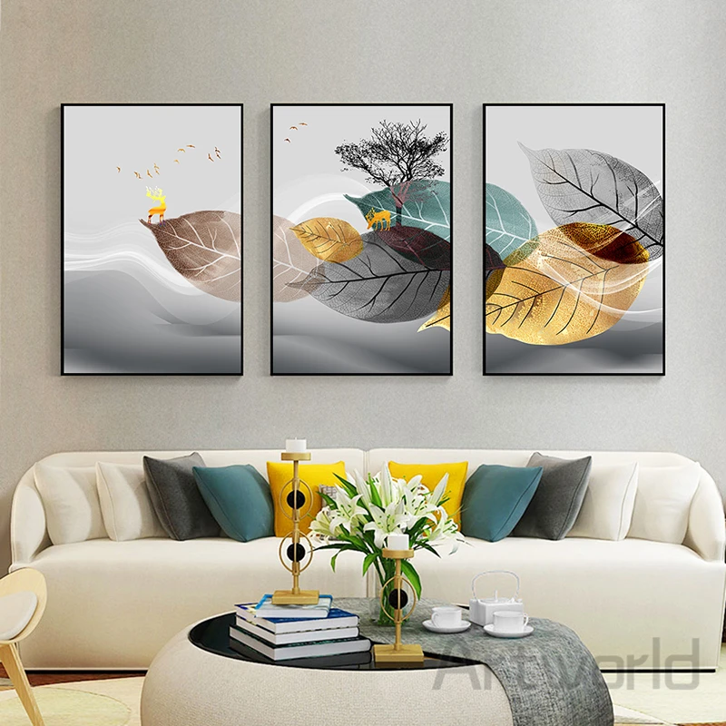 Abstract Tree Leaves Elk Painting on Canvas Nordic Luxury Wall Art Posters and Prints Pictures for Living Rome Home Decoration
Abstract Tree Leaves Elk Painting on Canvas Nordic Luxury Wall Art Posters and Prints Pictures for Living Rome Home Decoration
