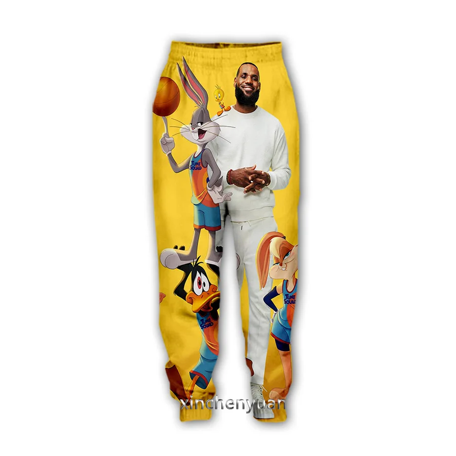Xinchenyuan Space Jam: Новые повседневные брюки с 3D принтом Legacy, спортивные брюки, прямые брюки, спортивные брюки, брюки для бега K32 
Xinchenyuan Space Jam: Новые повседневные брюки с 3D принтом Legacy, спортивные брюки, прямые брюки, спортивные брюки, брюки для бега K32