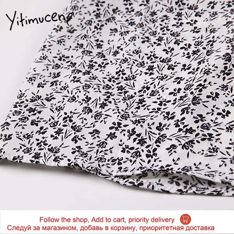 Yitimuceng Vintage Floral Print Dresses Women Summer Lace Up High Waist Lantern Sleeve A-Line 2021 Korean Fashion New Sundress
Yitimuceng Vintage Floral Print Dresses Women Summer Lace Up High Waist Lantern Sleeve A-Line 2021 Korean Fashion New Sundress
