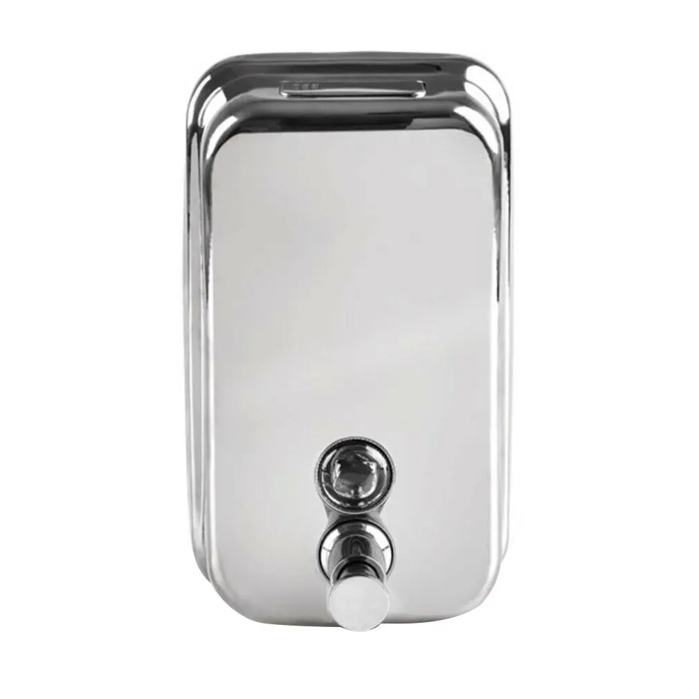 Wall-Mounted 500Ml Stainless Steel Soap Dispenser Save More Space Pop-Up Refill Hole And Lid For Kitchen And Bathroom 1 Pcs
Wall-Mounted 500Ml Stainless Steel Soap Dispenser Save More Space Pop-Up Refill Hole And Lid For Kitchen And Bathroom 1 Pcs