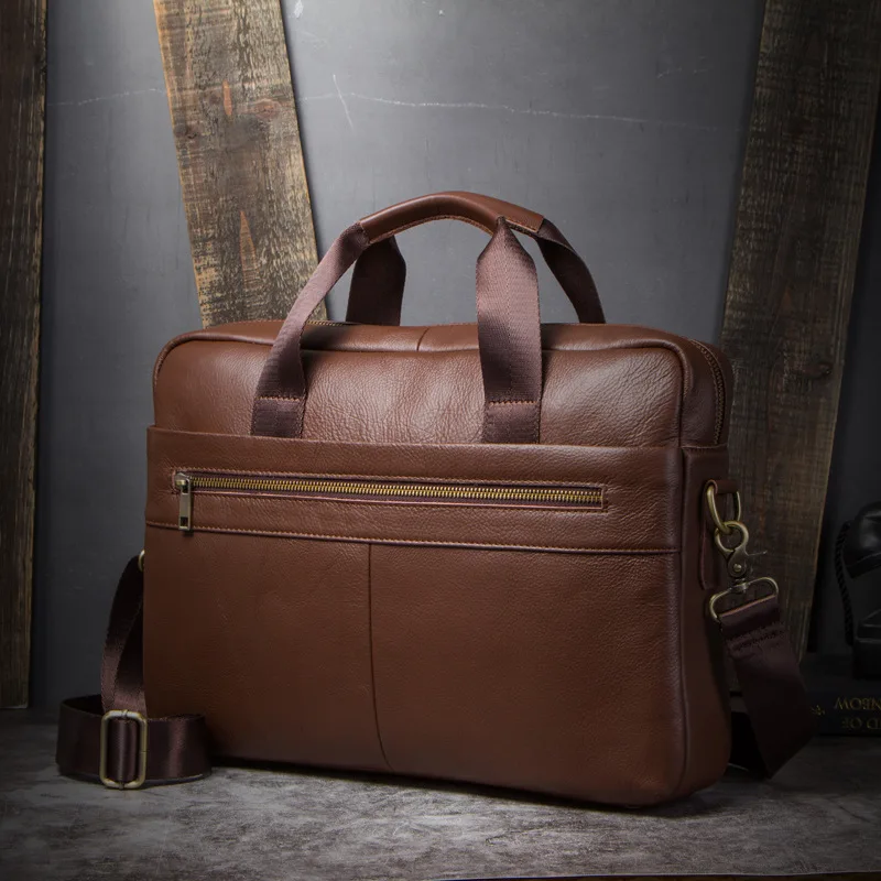 Men's Official Shoulder Bag Men's Leather Laptop Bag Business Handbag File Office Portable Laptop Bag
Men's Official Shoulder Bag Men's Leather Laptop Bag Business Handbag File Office Portable Laptop Bag