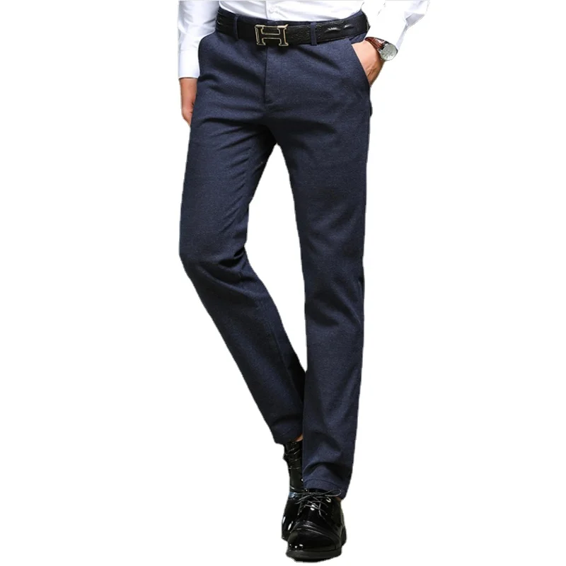 2021 autumn men's casual pants business fashion high-quality cotton elastic straight-leg pants/ men dress pants
2021 autumn men's casual pants business fashion high-quality cotton elastic straight-leg pants/ men dress pants