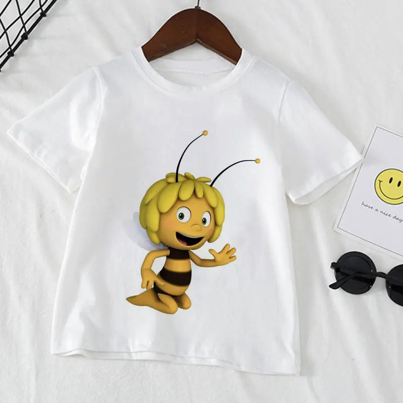 Casual Birthday Shirt Boy Girl T-Shirt Wild Party Shirt Maya The Bee Cute Theme Gift Fashion Boys Tee Baby Girls Clothes Novelty
Casual Birthday Shirt Boy Girl T-Shirt Wild Party Shirt Maya The Bee Cute Theme Gift Fashion Boys Tee Baby Girls Clothes Novelty