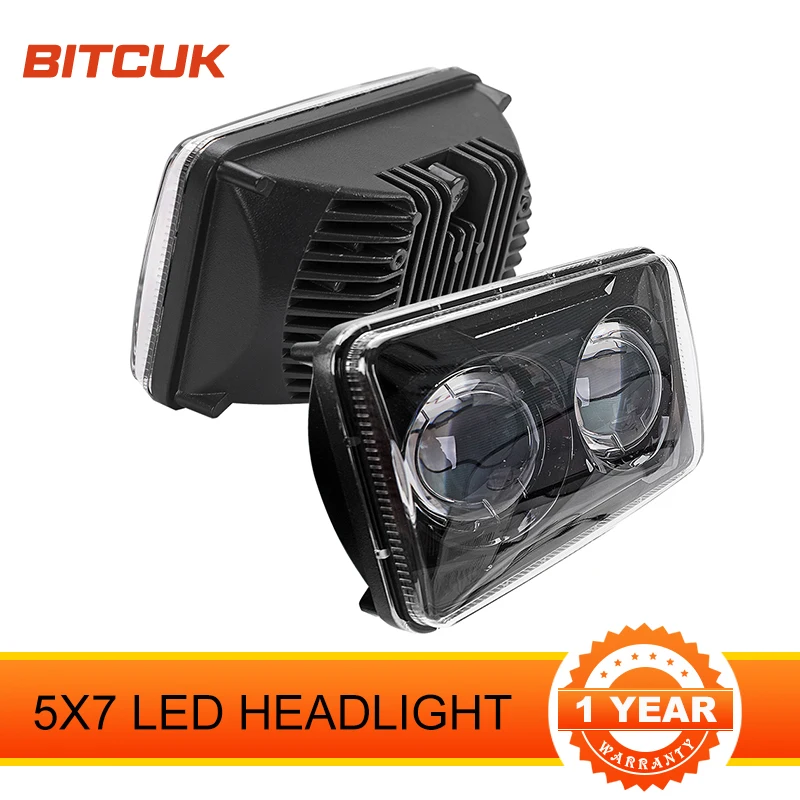 Projector Headlight Bulb 7x6'' 5X7" for Jeep Wrangler YJ Cherokee XJ H6014 H6052 H6054Toyota Tacoma & 88-95 Off Road 4x4
Projector Headlight Bulb 7x6'' 5X7" for Jeep Wrangler YJ Cherokee XJ H6014 H6052 H6054Toyota Tacoma & 88-95 Off Road 4x4